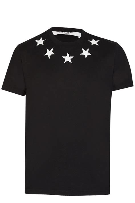 givenchy star printed t shirt|Givenchy graphic crewneck t shirt.